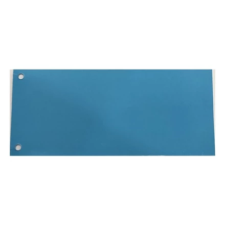 Elválasztócsík FORTUNA 105x235mm karton kék 100 darabos
