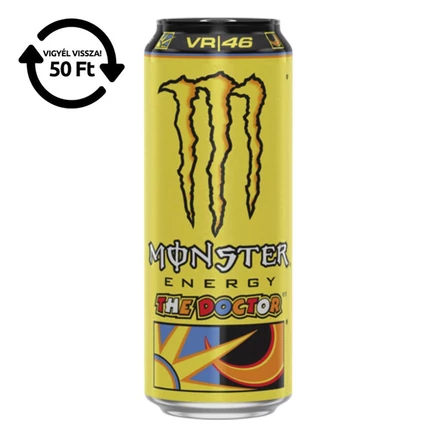 Energiaital MONSTER The doctor 0,5L DRS