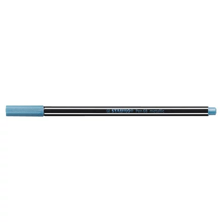Filctoll STABILO Pen 68 metallic kék