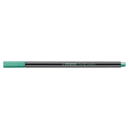 Filctoll STABILO Pen 68 metallic zöld