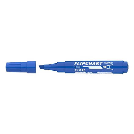 Flipchart marker ICO Artip 12 XXL vágott kék 1-4mm