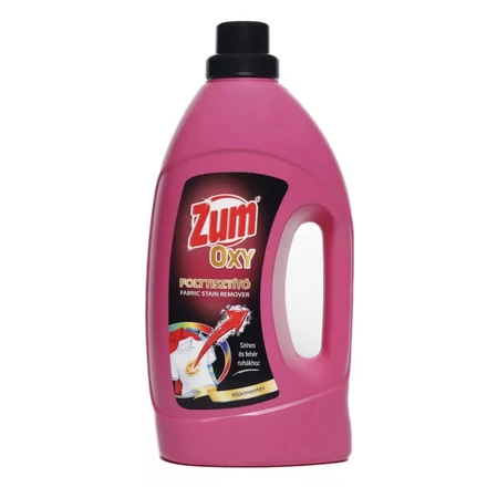 Folteltávolító folyadék ZUM Oxy kímélő fehérítő klórmentes 1,5L