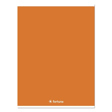 Füzet kockás FORTUNA Monocolor A/4 32 lapos 87-32 narancssárga