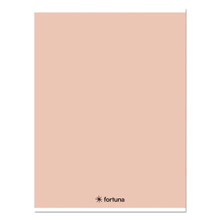 Füzet kockás FORTUNA Monocolor A/4 32 lapos 87-32 pasztell barack