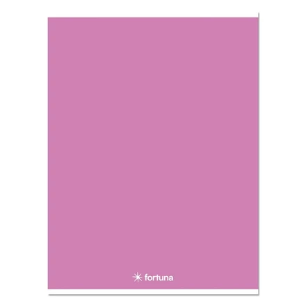 Füzet kockás FORTUNA Monocolor A/4 32 lapos 87-32 rózsaszín