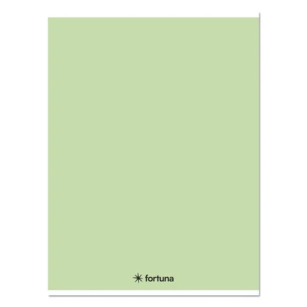 Füzet kockás FORTUNA Monocolor A/5 32 lapos 27-32 pasztell zöld