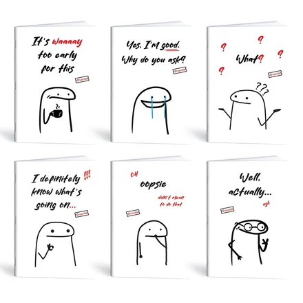 Füzet kockás LIPAMILL A/4 40 lapos Meme