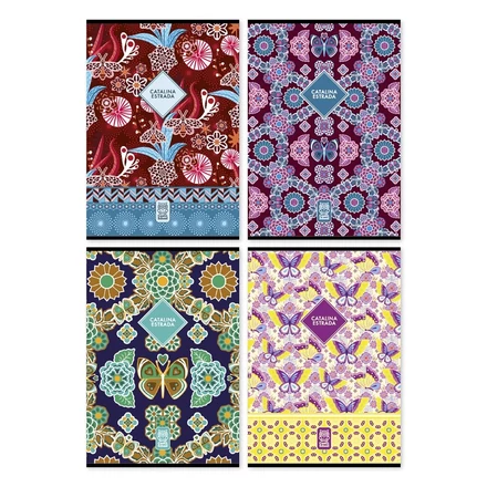 Füzet vonalas Catalina Estrada I. A/4 81-32 vegyes minták