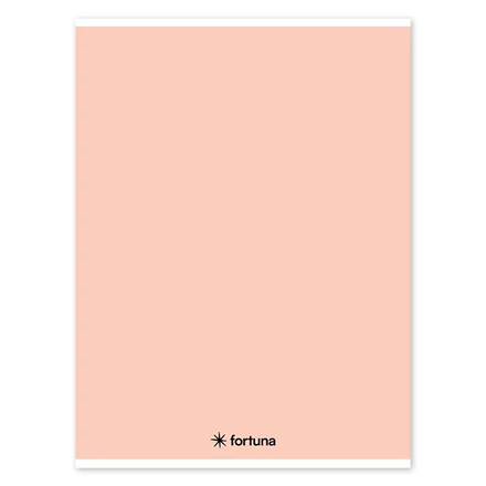 Füzet vonalas FORTUNA Monocolor A/4 32 lapos pasztell barack