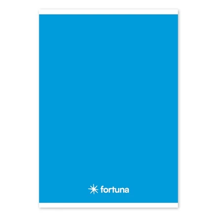 Füzet vonalas FORTUNA Monocolor A/5 32 lapos kék