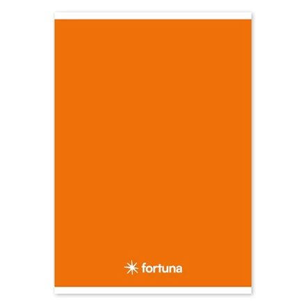 Füzet vonalas FORTUNA Monocolor A/5 32 lapos narancssárga