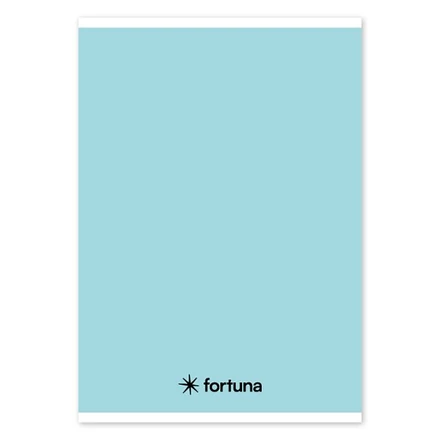 Füzet vonalas FORTUNA Monocolor A/5 32 lapos pasztell kék