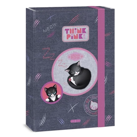 Füzetbox ARS UNA A/4 Think Pink 5519