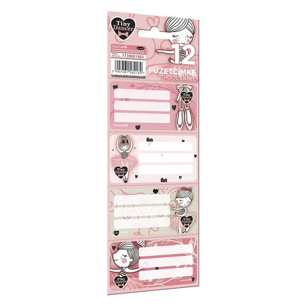 Füzetcímke LIZZYSULI 12 címke/csomag Tiny Dancer Lovely Ballerina