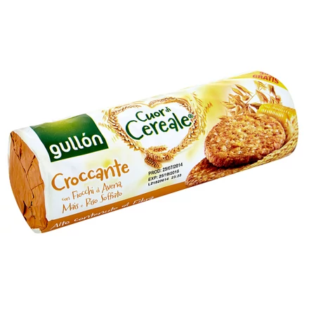 Gabonakeksz GULLON élelmi rostban gazdag puffasztott rizzsel 265 g