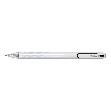 Golyóstoll OPTIMA nyomógombos Stella 1,0 mm fekete