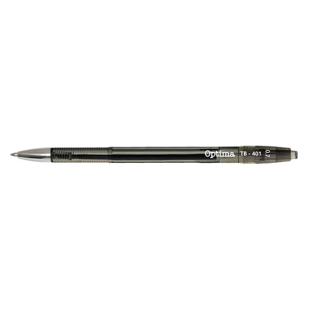 Golyóstoll OPTIMA nyomógombos TB 401 0,7 mm fekete