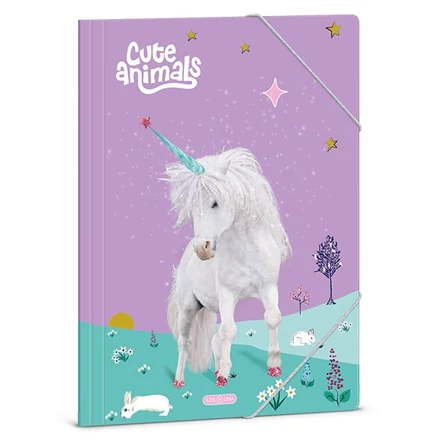 Gumis mappa ARS UNA A/4 Cute Animals-Unicorn