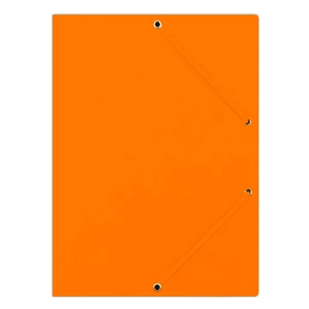 Gumis mappa DONAU A/4 prespán narancssárga