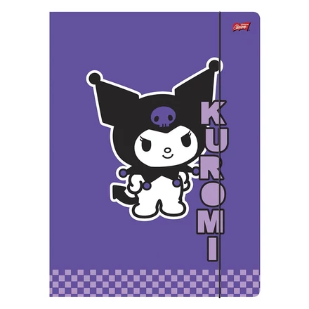 Gumis mappa Kuromi lila A/4
