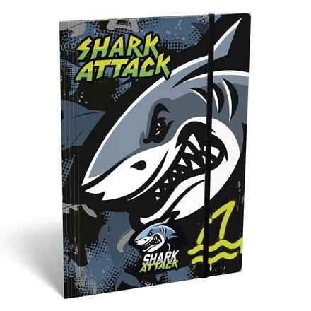 Gumis mappa LIZZYSULI A/4 Shark Attack