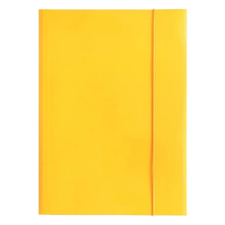 Gumis mappa OPTIMA A/4 sárga 400 g