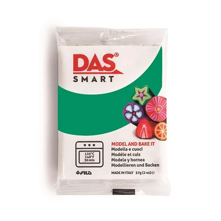 Gyurma DAS Smart süthető és modellező gyurma 57 g smaragd zöld