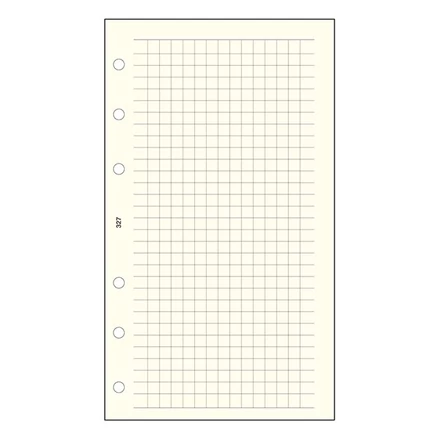 Gyűrűs kalendárium betét SATURNUS L327 négyzethálós jegyzetlap sárga lapos