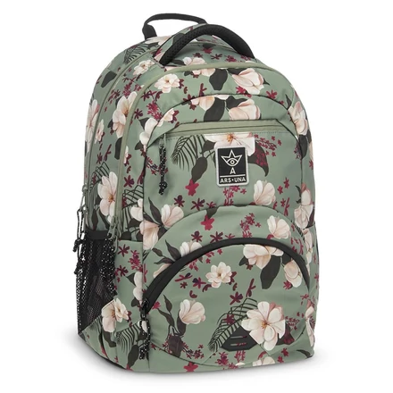 Hátizsák ARS UNA ergonomikus 27L Flowery Green 5535