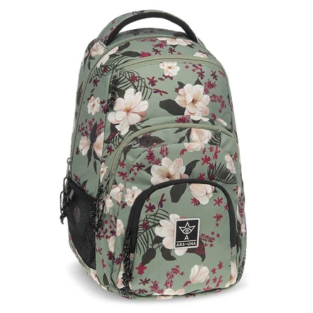 Hátizsák iskolai ARS UNA AU-2 Flowery Green 5535