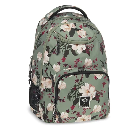 Hátizsák iskolai ARS UNA AU-6 Flowery Green 5535