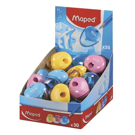 Hegyező MAPED I-Gloo 1 lyukú tartályos vegyes színek