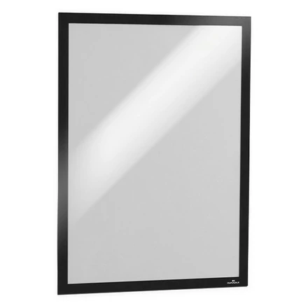 Infokeret DURABLE Duraframe A/3 sima felületre mágneses fekete 2 darabos