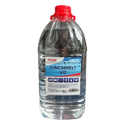 Ioncserélt víz TEGEE 5L