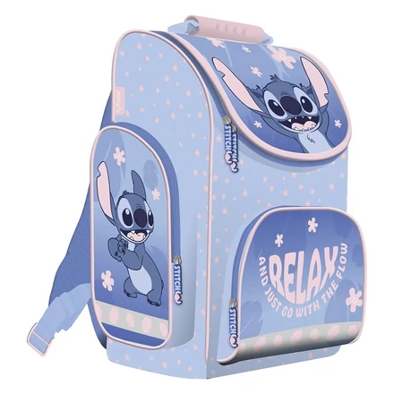 Iskolatáska Lilo és Stitch kompakt kék