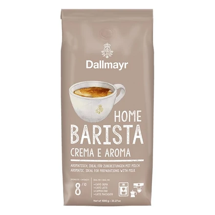 Kávé szemes DALLMAYR Home Barista Caffé Crema E aroma 1 kg