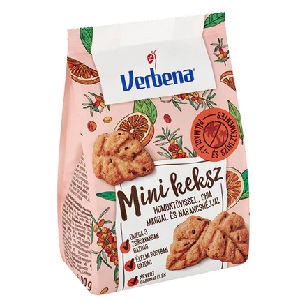 Keksz VERBENA narancs-homoktövis 90 g