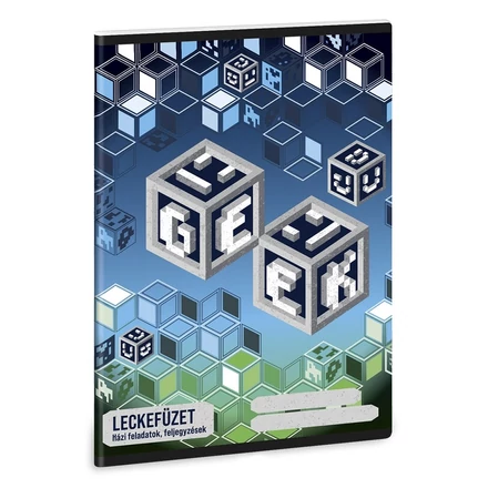 Leckefüzet ARS UNA A/5 32 lapos Geek 5539