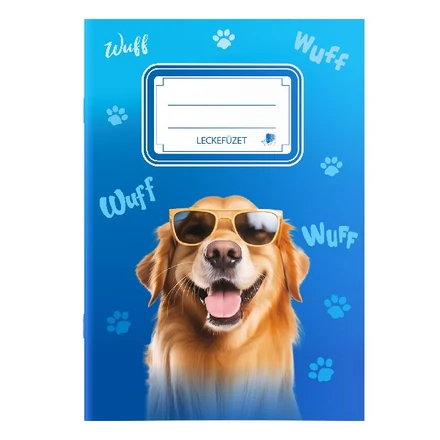 Leckefüzet ICO A/5 32 lapos Dogs
