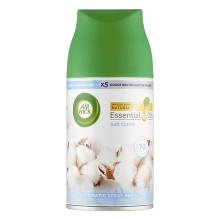 Légfrissítő utántöltő AIR WICK Freshmatic Friss ruha és Fehér liliom 250 ml
