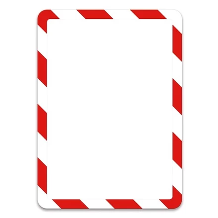 Mágneses tasak DJOIS Magneto biztonsági A/4 piros-fehér 2 darabos
