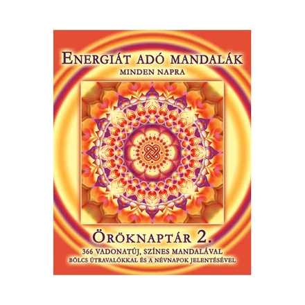 Asztali naptár képes Mandala öröknaptár 2.