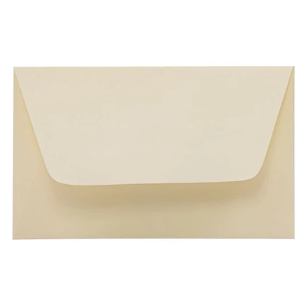 Névjegyboríték színes KASKAD enyvezett 70x105mm 53 világos sárga 50 darabos
