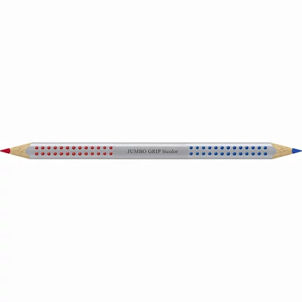 Postairón FABER-CASTELL Jumbo Grip háromszögletű piros-kék
