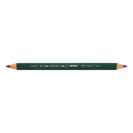 Postairón FABER-CASTELL hatszögletű vastag piros-kék