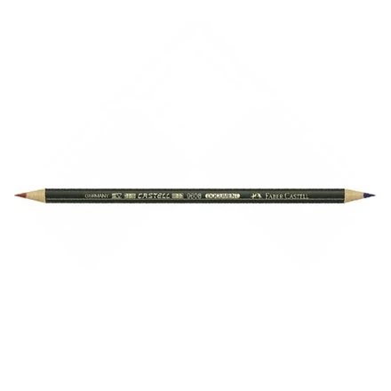 Postairón FABER-CASTELL hengeres vékony piros-kék