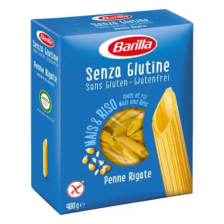 Száraztészta BARILLA Penne rigate gluténmentes 400 g
