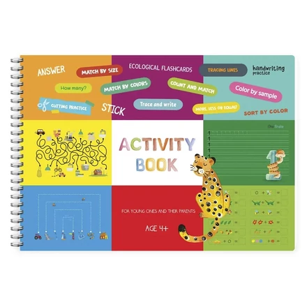 Színező könyv CREATIVE Activity book 46 lapos