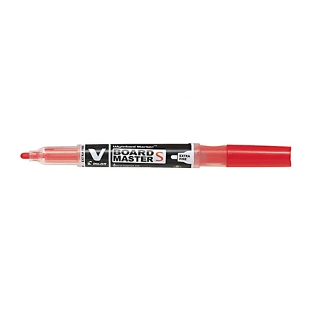 Táblamarker PILOT V-Board Master S Extra Fine piros