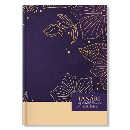 Tanári zsebkönyv PD CALENDAR papírborító A/5 Compass 2026-2027